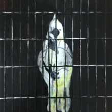 飛行的終點 , 2014 , 18x14cm-大美無言藝術空間